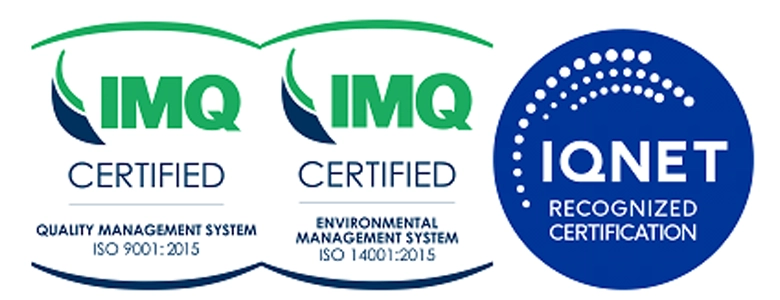 Logotipo + Certificados ISO