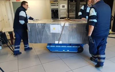 Transporte o traslado de armarios racks informaticos